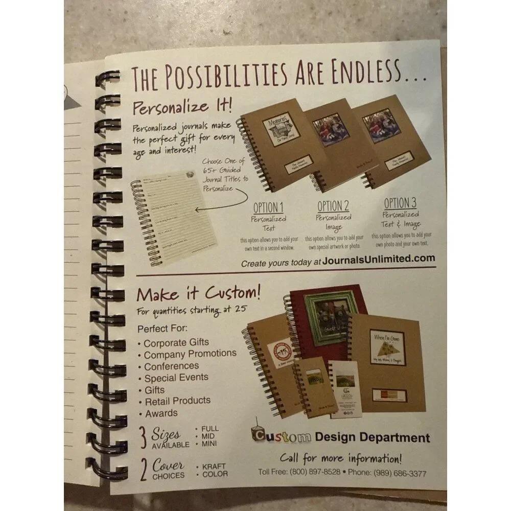 Journals Unlimited JU-94‎ Caregiver Journal Book
